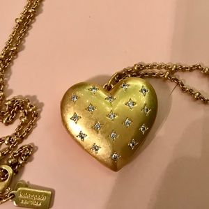 KATE SPADE LOCKET... Magnetic closure & crystals